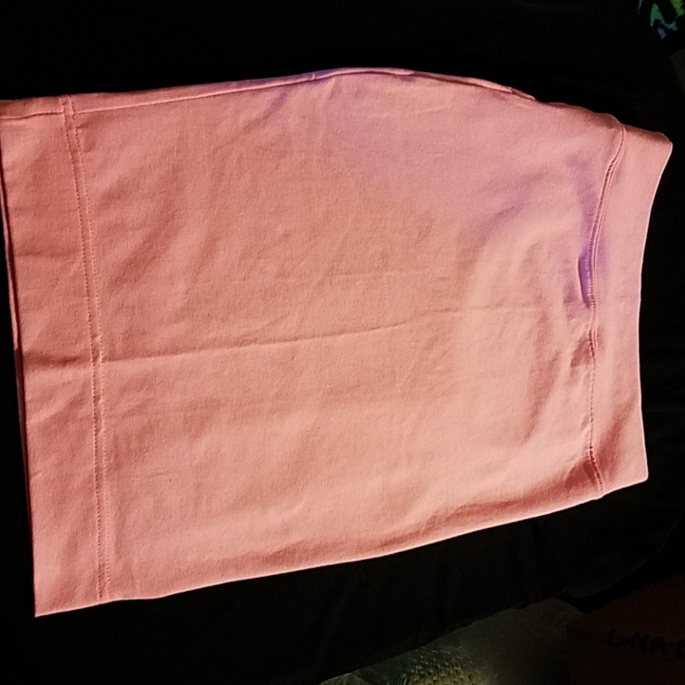 Ruum Pencil Stretch Skirt Pink